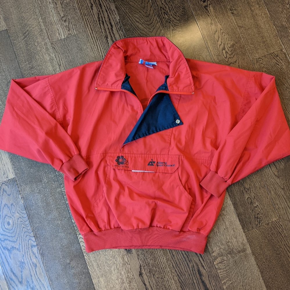 Vintage 90s Alberta Winter Games Jacket Size L